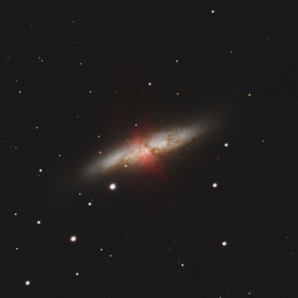 M82 (Zigarrengalaxie)